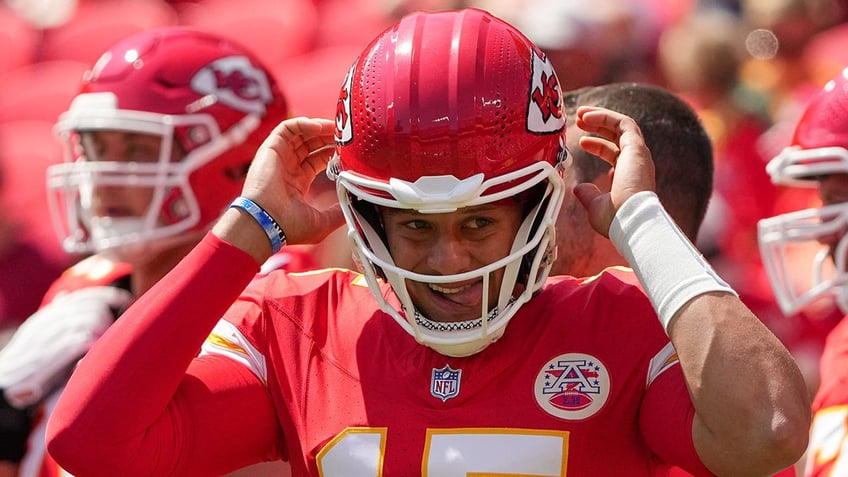 Patrick Mahomes gears up