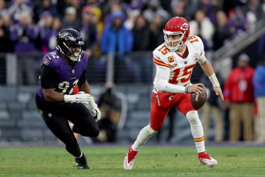 Patrick Mahomes took the Kansas City Chiefs back to the Super Bowl for the fourth time in five years on Sunday with an upset of the Baltimore Ravens