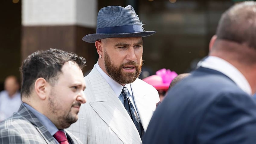 Travis Kelce at the Derby