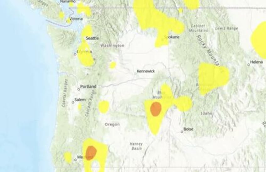 children advised against going outside in oregon due to air quality