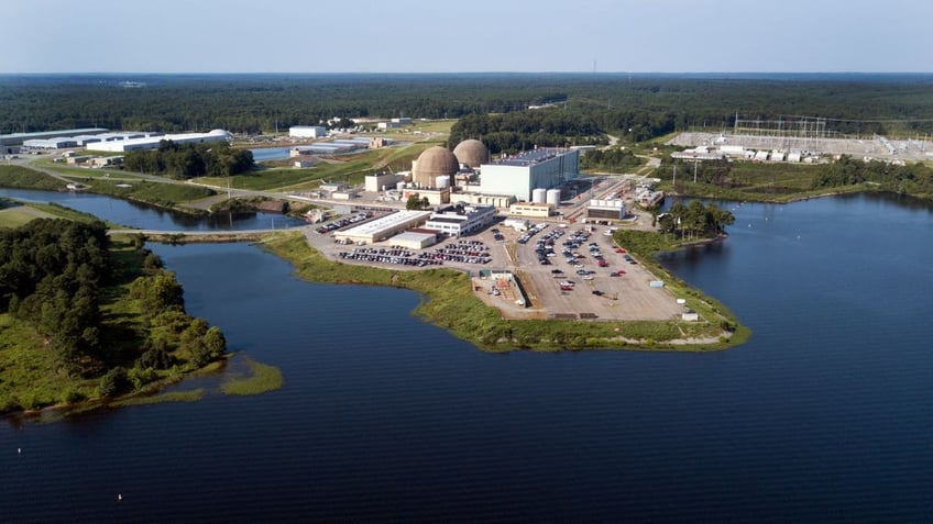 North Anna Power Station at Lake Anna