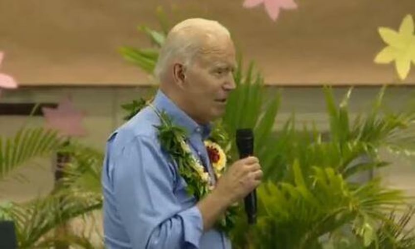 children were incinerated to ash livid hawaiians slam biden for cracking jokes lying about wife