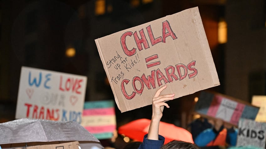 Children's Hospital Los Angeles protest.