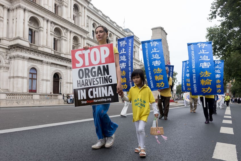 china accused of political prisoner live organ harvesting hosts organ donation summit