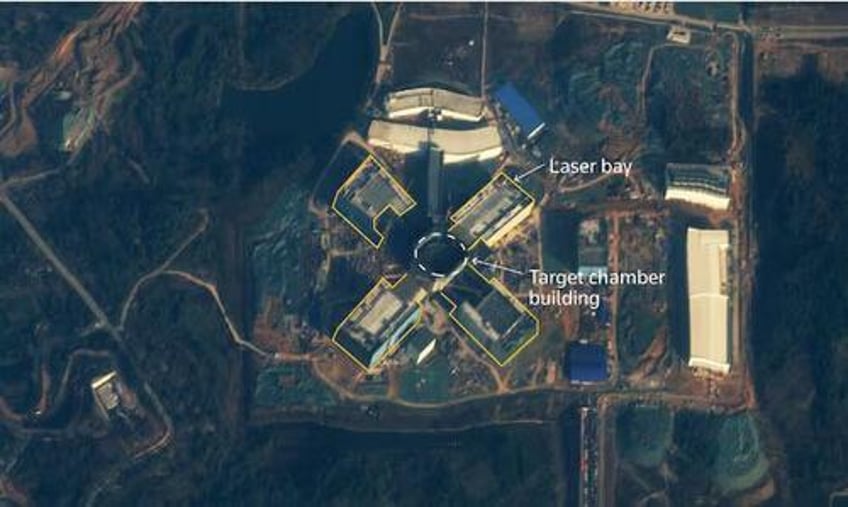 china appears to build giant nuclear fusion research site