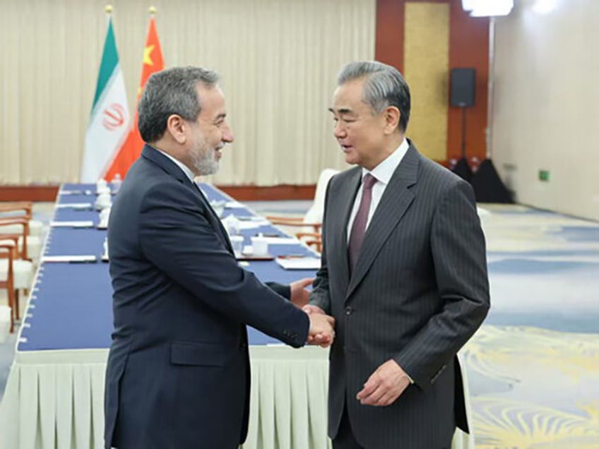 Iranian Foreign Minister Abbas Araghchi, Chinese Foreign Minister Wang Yi
