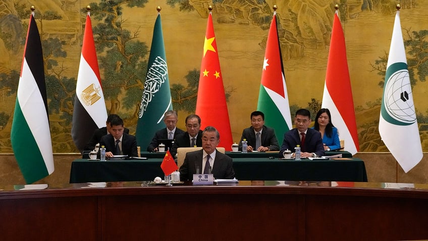 china hosts major meeting with saudi arabia egypt jordan palestinian diplomats to discuss israel hamas war