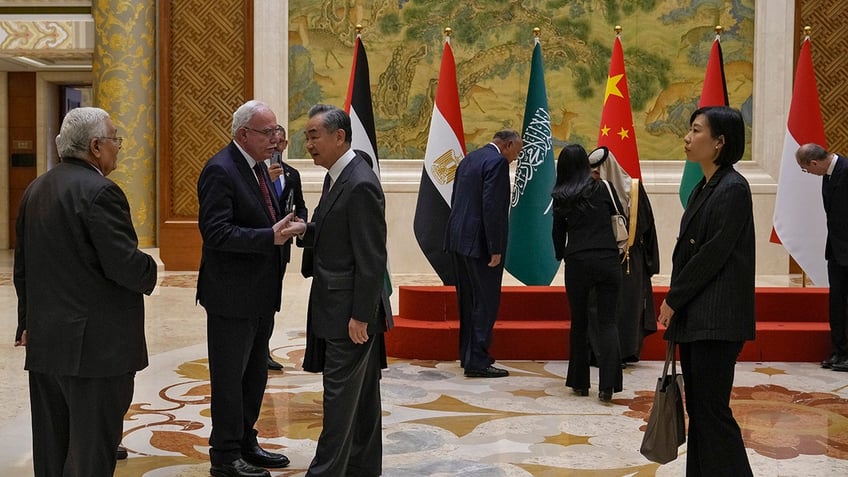 china hosts major meeting with saudi arabia egypt jordan palestinian diplomats to discuss israel hamas war