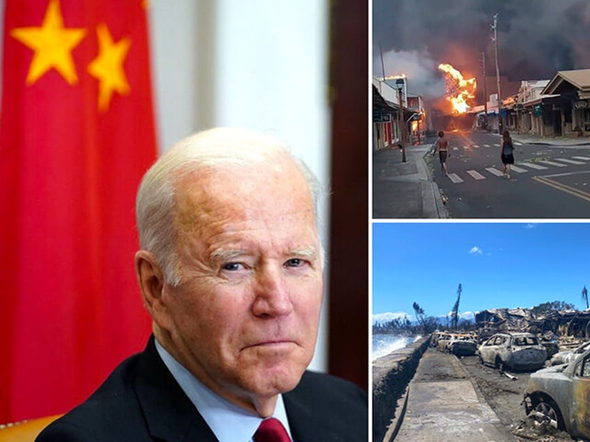 china mocks bidens inability to handle hawaii fires