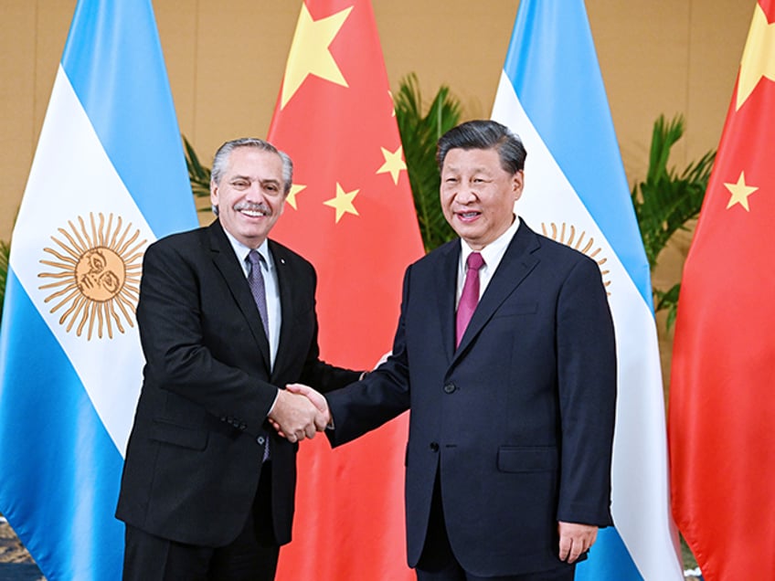 china offers stiff congratulations to anti communist javier milei argentinas next president