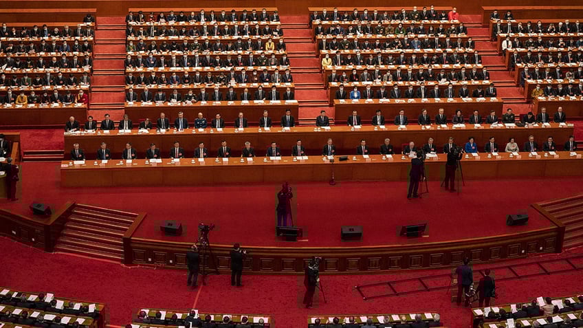 China's Leadership Holds Annual Two Sessions Political Meetings - CPPCC Closing Session