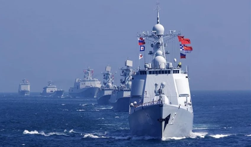 china russia hold major naval drills mirroring recent us japan activity