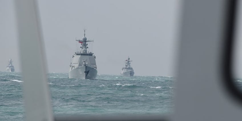 china russia send naval warships near alaska triggering forceful us response