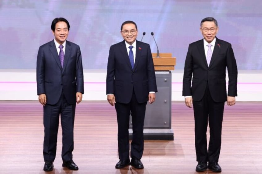 Taiwan held its first presidential debate on Saturday