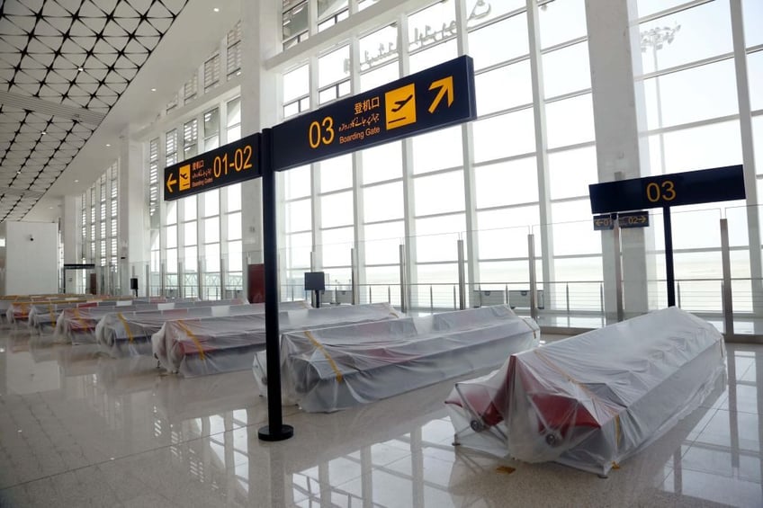 chinas 240 million airport in terror plagued pakistan region entirely deserted