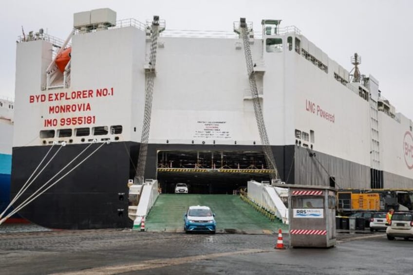 Chinese car manufacturer BYD commissioned the construction of its own ships to transport i