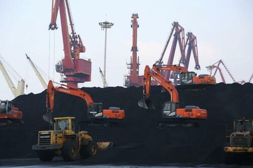 chinas coal production hit a new record high in 2023