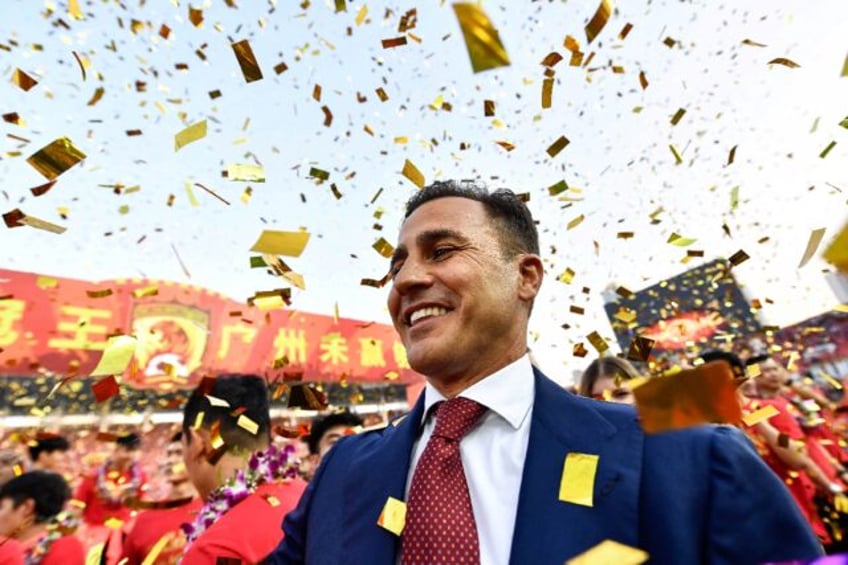 Fabio Cannavaro was coach of Guangzhou Evergrande in 2017-2021