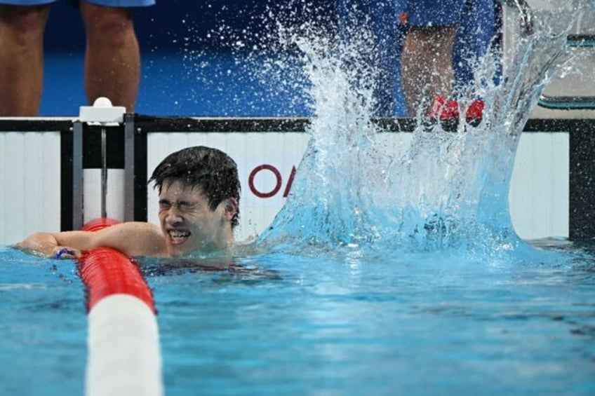 China's Pan Zhanle set a new men's 100m freestyle world record at the Paris Olympics