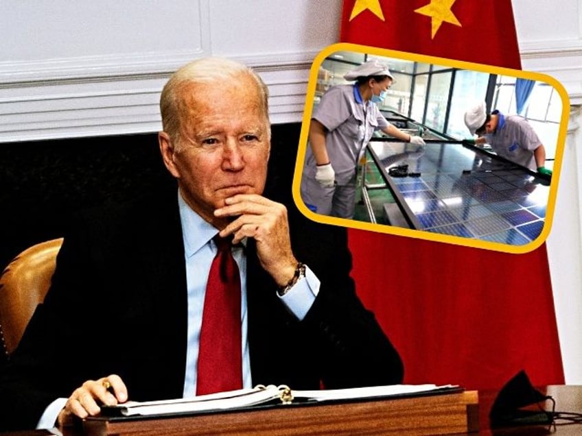 chinas solar industry biden protected is found evading us tariffs again