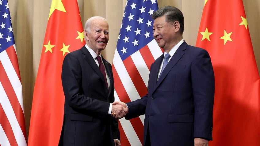 China's Xi with Biden at APEC