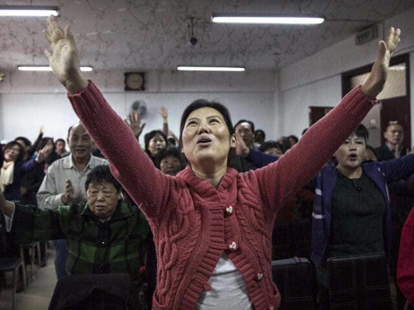 chinese police raid christian worship service arrest 13 believers