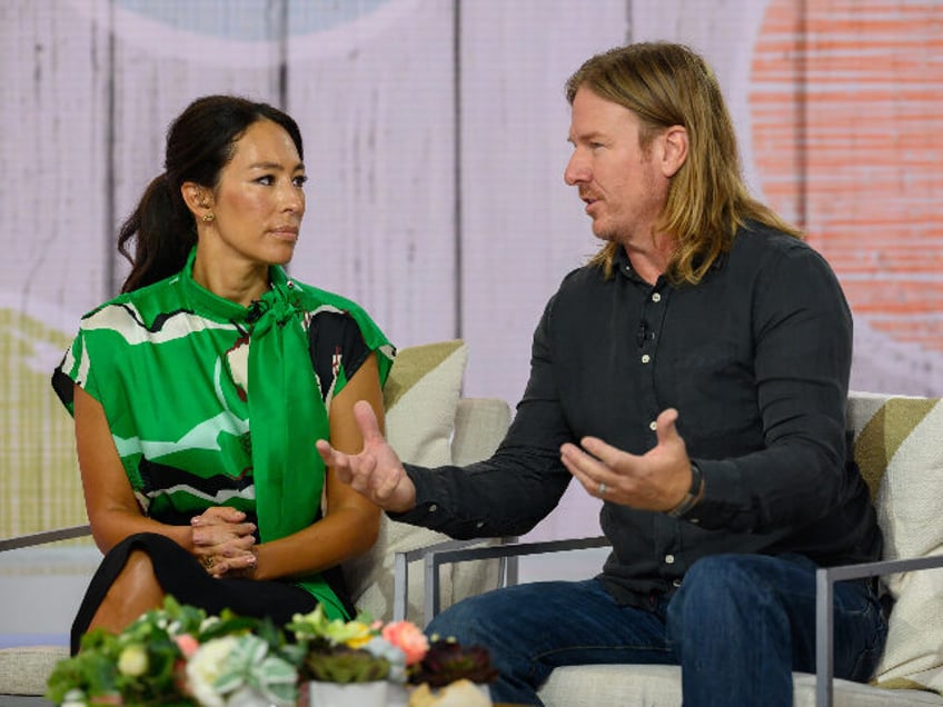TODAY -- Pictured: Chip and Joanna Gaines in Studio 1A on Thursday July 15, 2021 -- (Photo