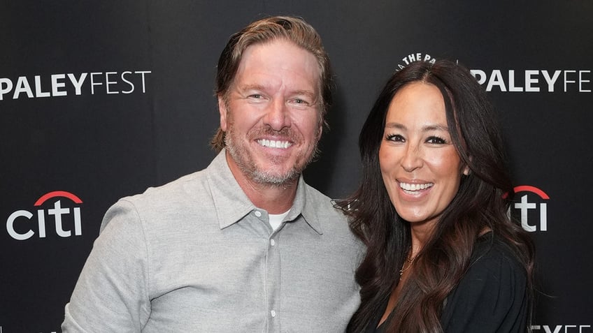 Chip and Joanna Gaines smiling together