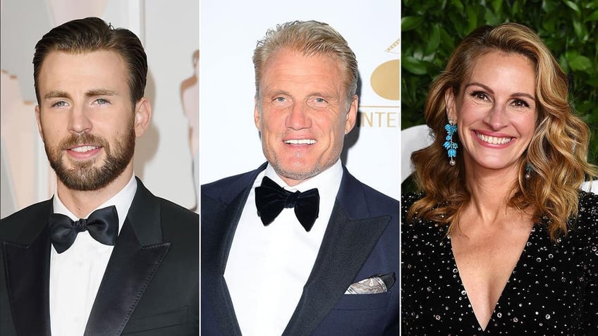 chris evans julia roberts dolph lundgren among stars who had secret weddings intentional intimacy