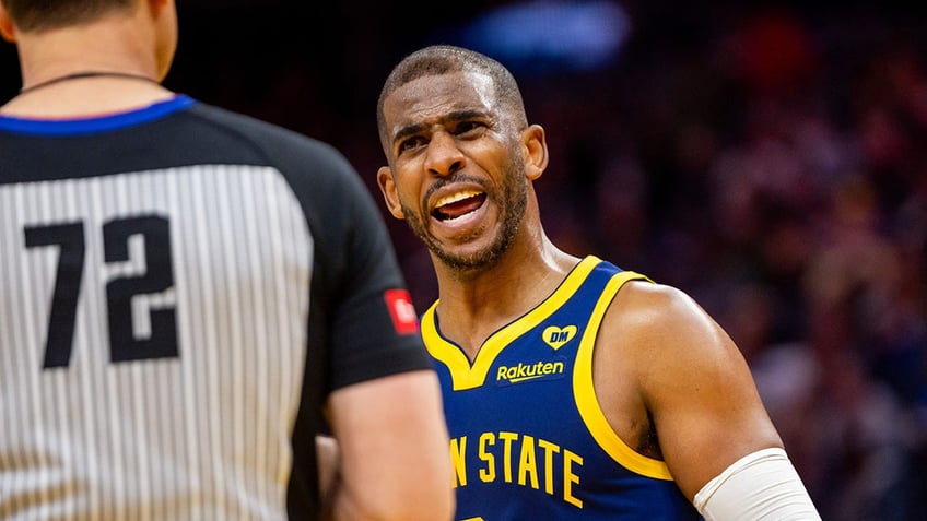 Chris Paul and an NBA ref