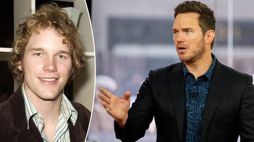 Chris Pratt 20 years ago and today