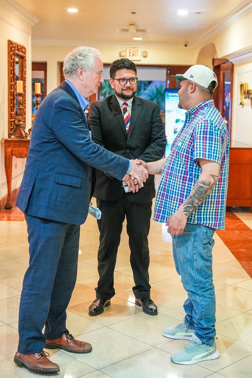 chris van hollen distances himself from abrego garcia after doj charges this has never been about the man