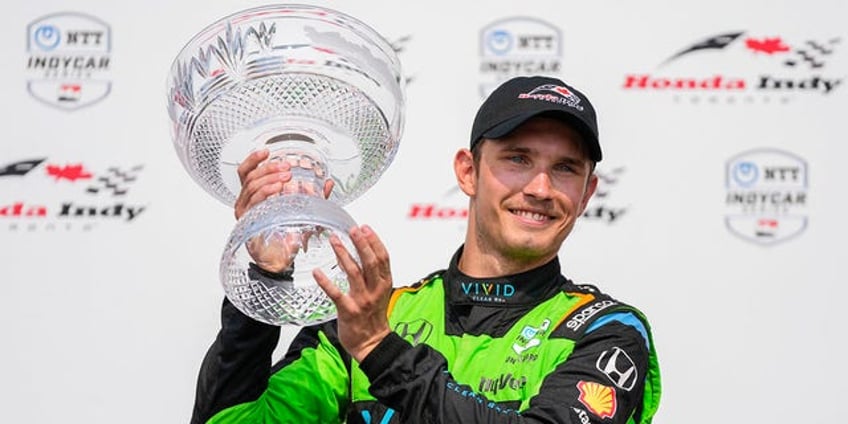 christian lundgaard wins honda indy toronto for first victory of indycar season