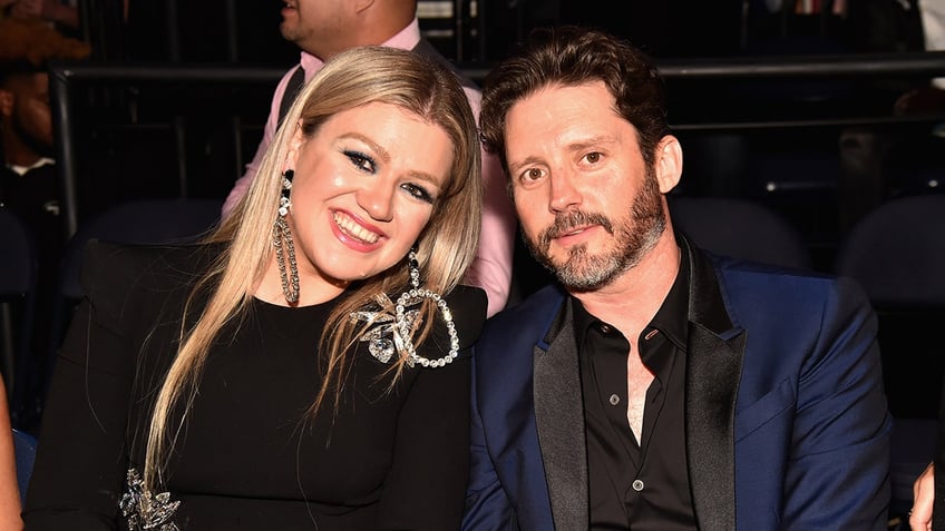 Kelly Clarkson with Brandon Blackstock