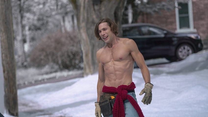 Hot Frosty. Dustin Milligan as Jack Snowman in Hot Frosty.