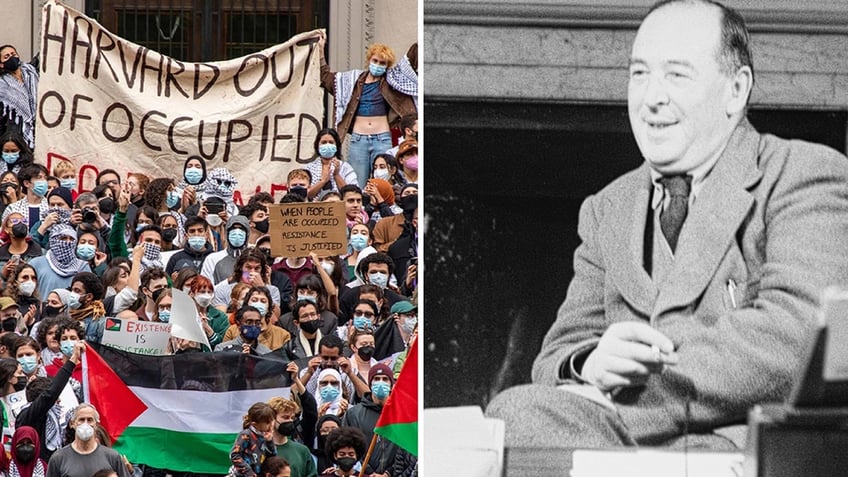 Protest at Harvard and C.S. Lewis