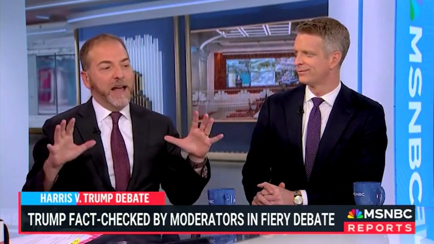 Chuck Todd speaks about the debate