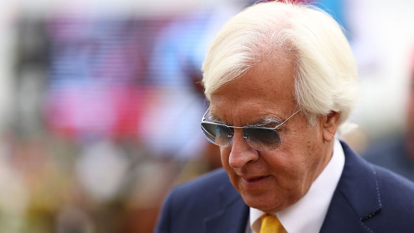 Bob Baffert at Pimlico