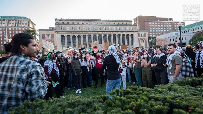 clashes on ivy league campus as tensions flare following hamas terrorist attack in israel