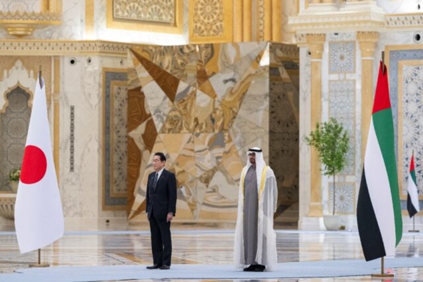 clean energy on agenda of japan pm talks in uae ahead of cop28