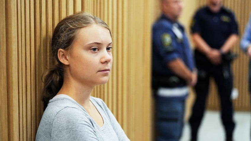 climate activist greta thunberg fined by swedish court for disobeying police during protest at oil facility