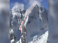 Climber in Alaska's Denali Park National Park dies after 2 fall 1,000 feet off mountain