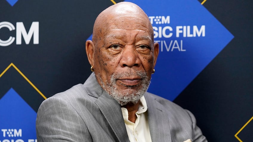 Morgan Freeman at the Classic Film Festival in 2024