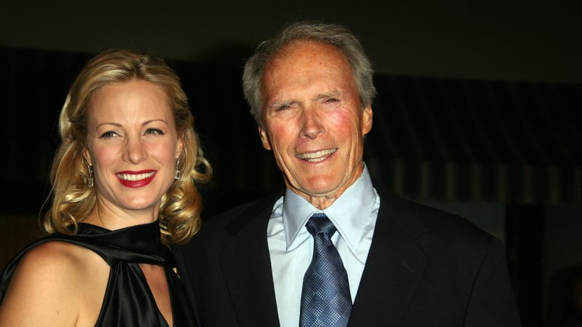 Alison and Clint Eastwood smiling