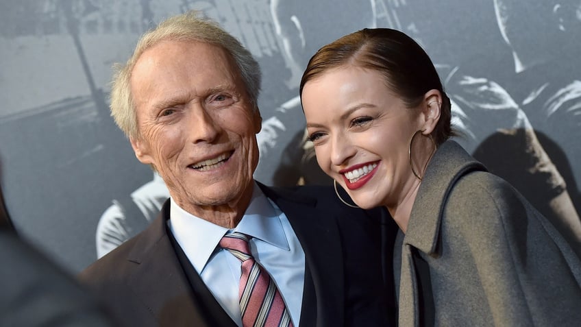 Clint Eastwood and his daughter Francesca