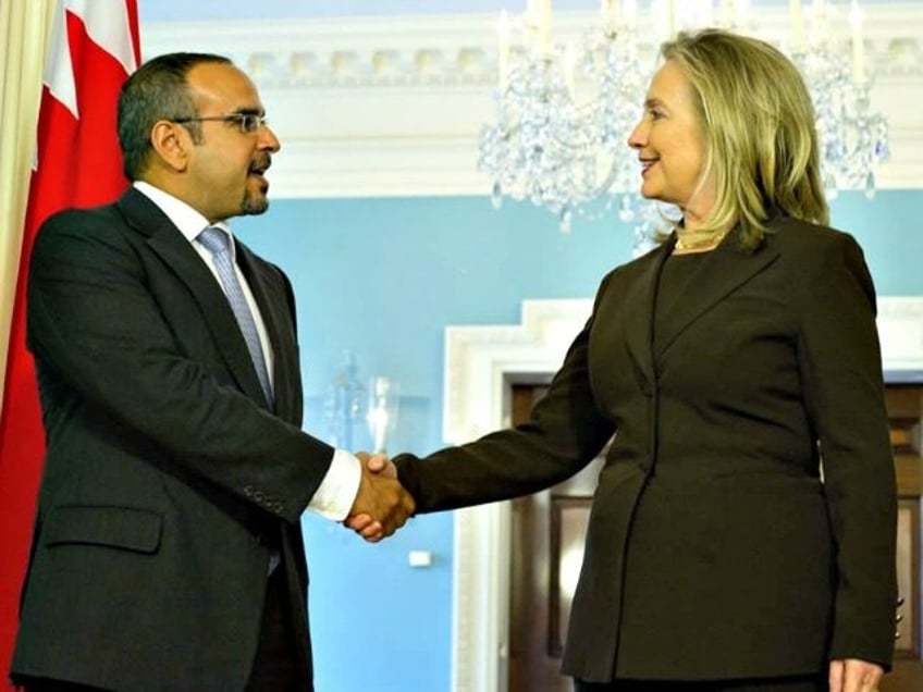 clinton approved arms sales after big donations from bahrain