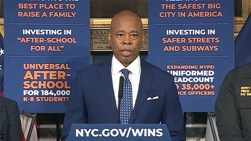eric adams media briefing