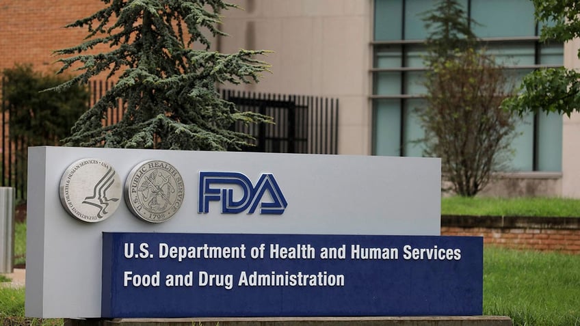 FDA sign outside headquarters.