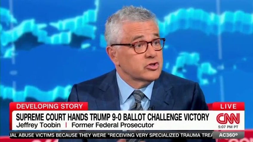 Jeffrey Toobin back on CNN