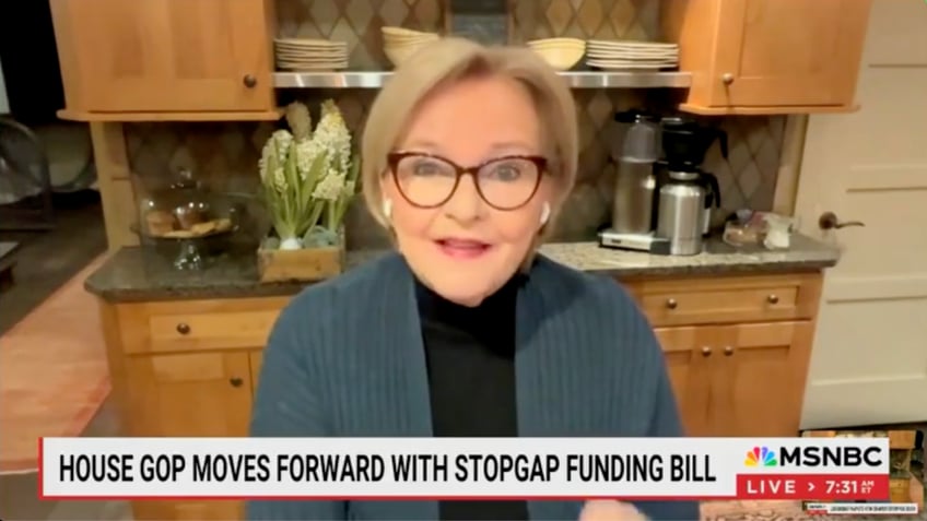 MSNBC analyst and former Democratic Sen. Claire McCaskill says that if there is a government shutdown, Democrats could be the party at fault. (Photo: MSNBC screenshot)